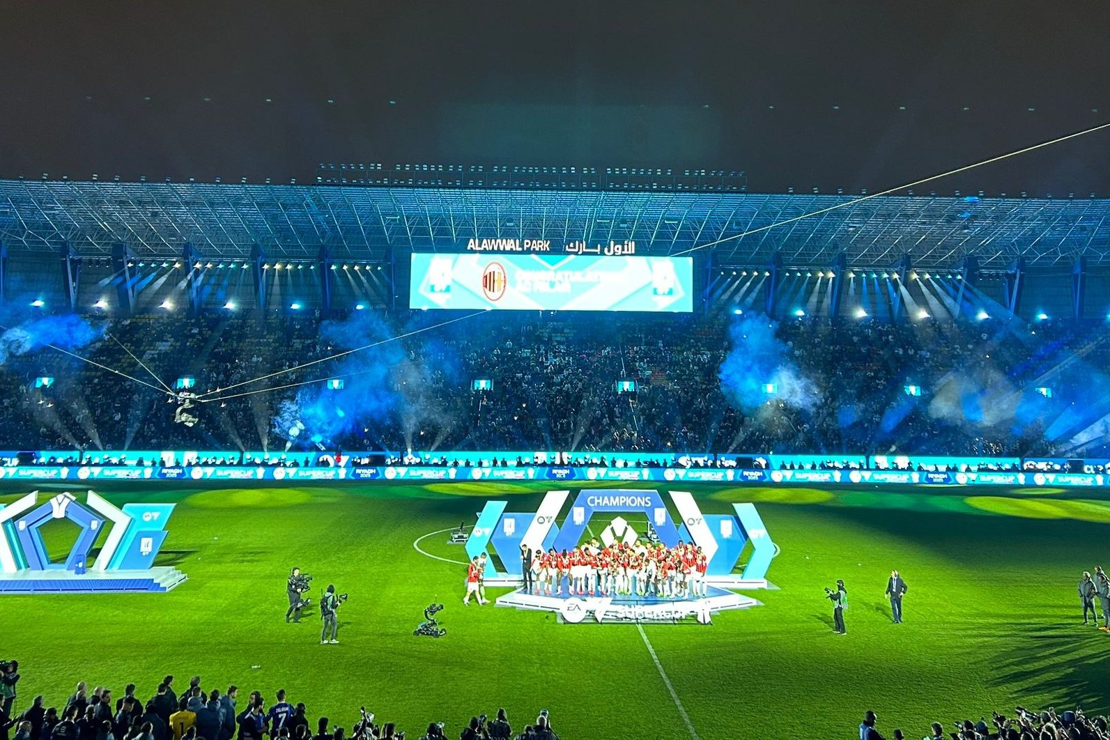 EI Towers Supercup 2025 vittoria del Milan